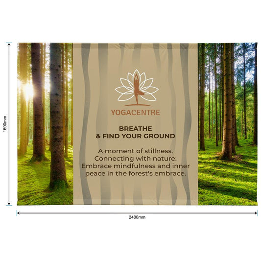 Adjustable Banner Skin Eco 1.6m x 2.4m (Excludes Hardware)