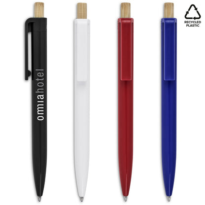 Altitude Tickit Recycled Plastic & Bamboo Ball Pen
