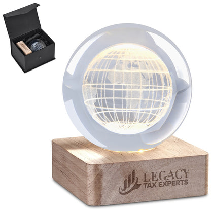 Altitude Blaze Light-Up Globe Award