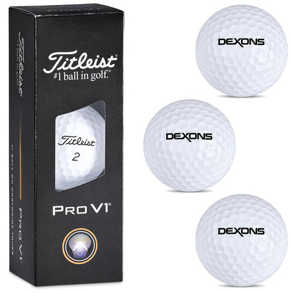 Titleist ProV1 Golf Balls (Sleeve of 3)