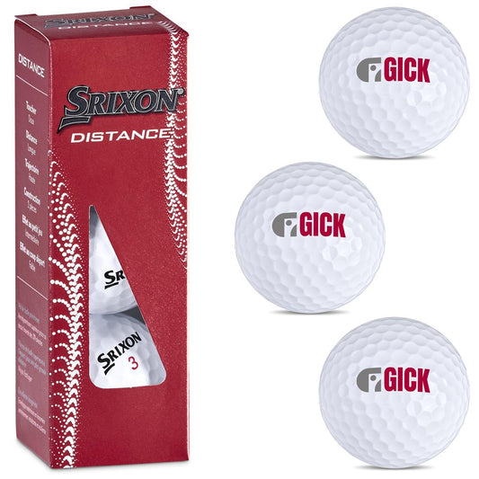 Srixon Distance Golf Balls (Sleeve of 3)
