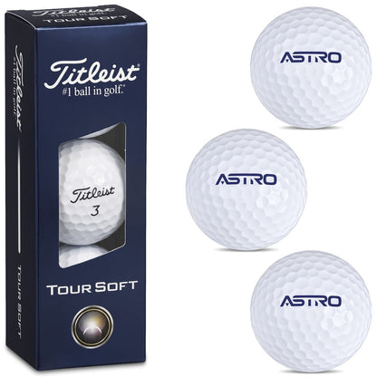 Titleist Tour Soft Golf Balls (Sleeve of 3)