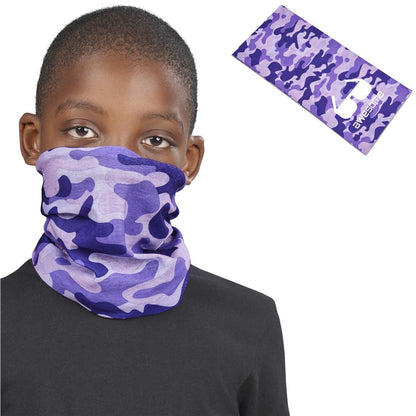 Kids Camo Flexi Tubular Bandana