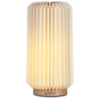 Okiyo Masumi Wood & Paper LED Lamp