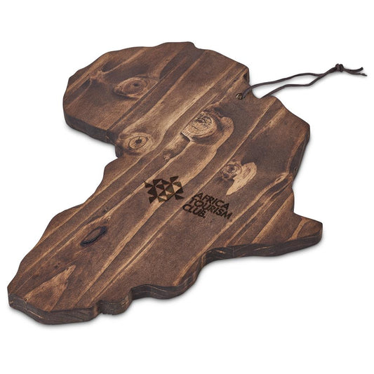 Serendipio African Shaped Wooden Serving Board