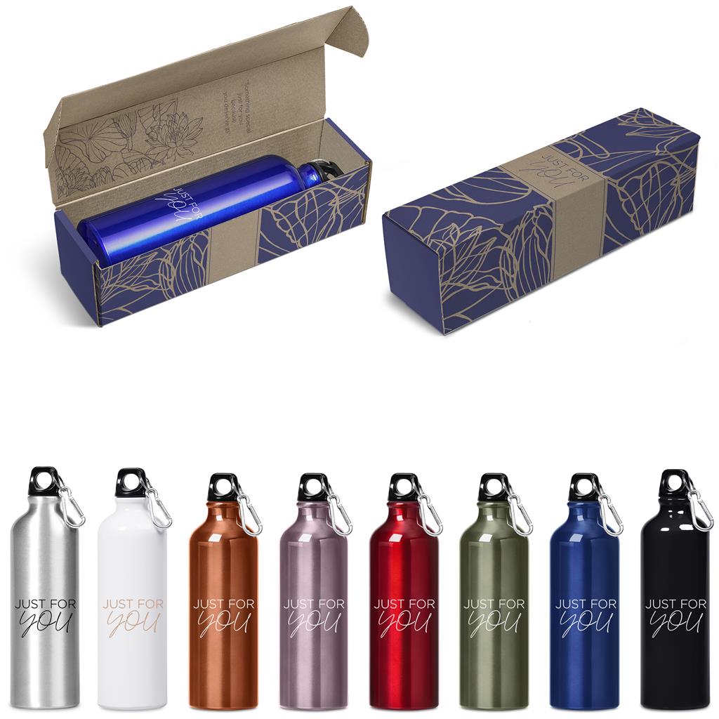 Solano Bottle in Bianca Custom Gift Box