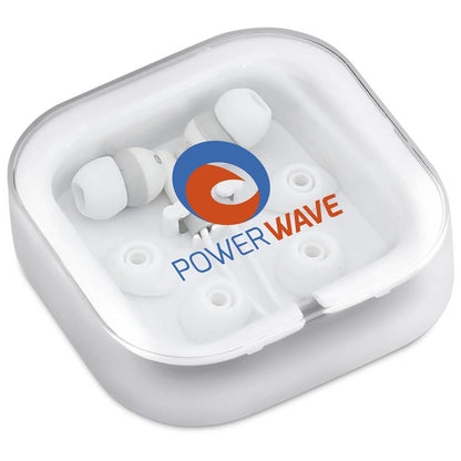 Altitude Grooves Earbuds - Solid White