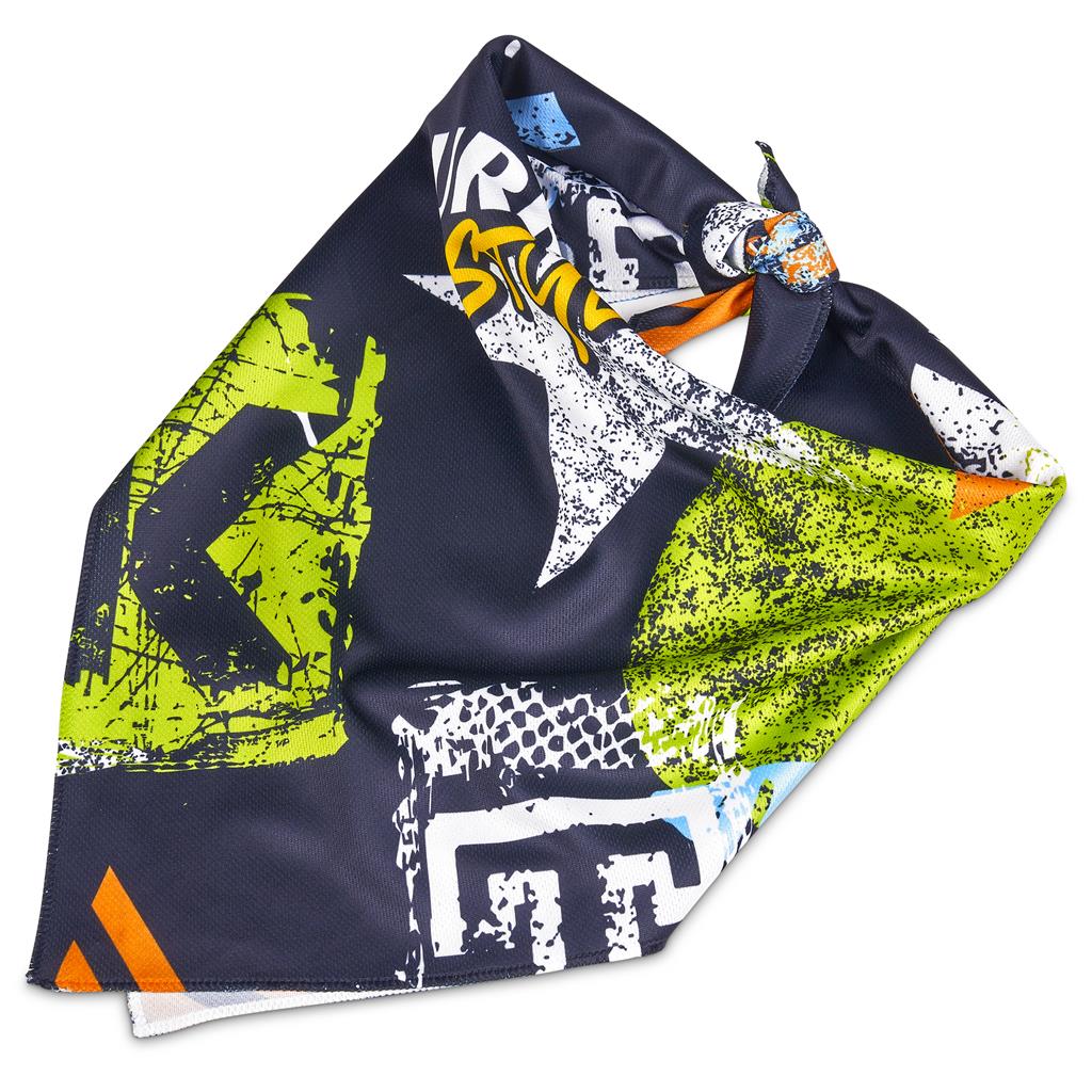 Pre-Production Sample Hoppla Nurva Polyester Bandana