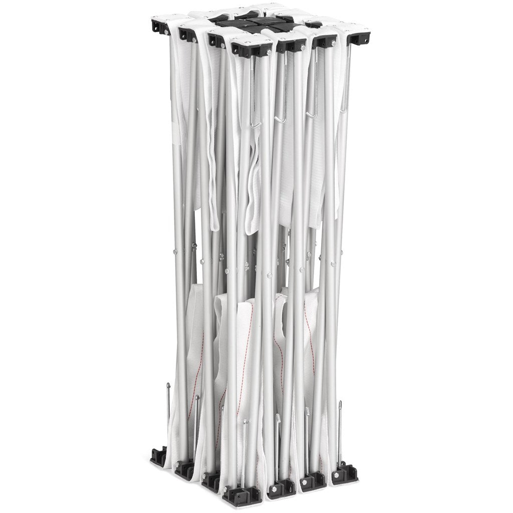 Legend Double-Sided Straight Banner Wall 2.25m x 2.25m