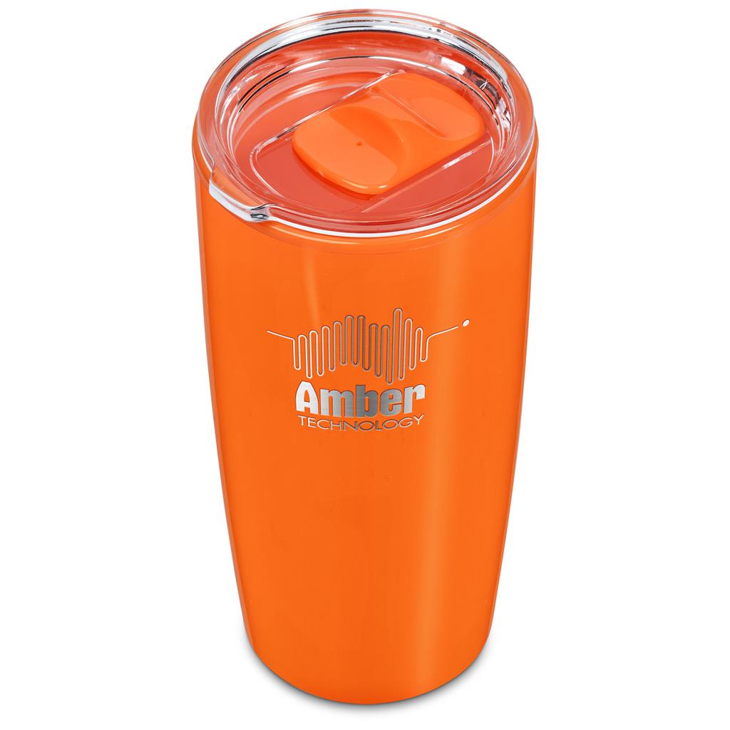 Altitude Daytona Plastic 2-in-1 Double-Wall Tumbler & Straw - 600ml