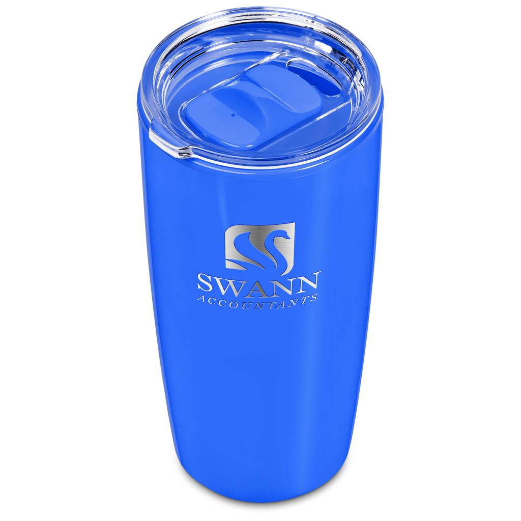 Altitude Daytona Plastic 2-in-1 Double-Wall Tumbler & Straw - 600ml