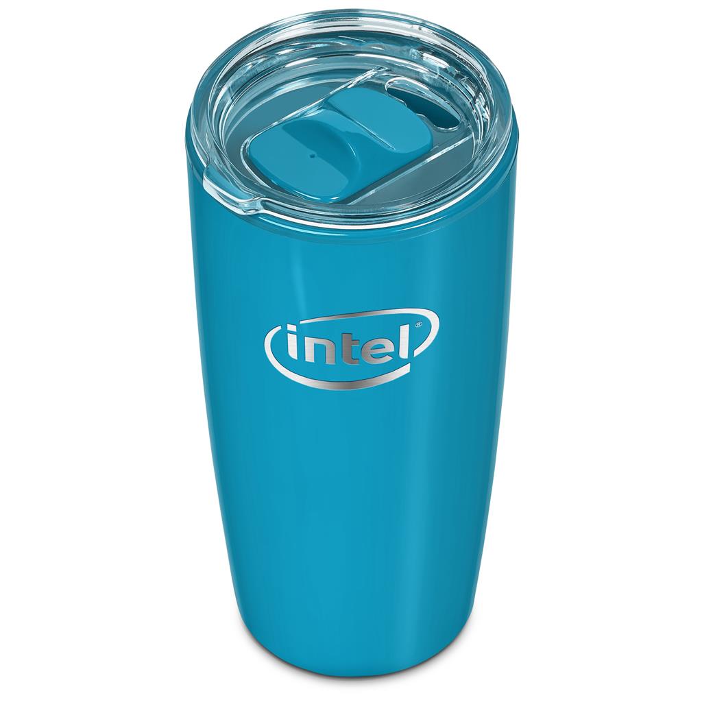 Altitude Daytona Plastic 2-in-1 Double-Wall Tumbler & Straw - 600ml