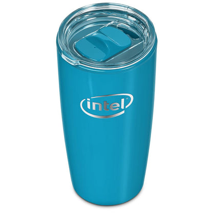 Altitude Daytona Plastic 2-in-1 Double-Wall Tumbler & Straw - 600ml