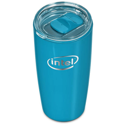 Altitude Daytona Plastic 2-in-1 Double-Wall Tumbler & Straw - 600ml