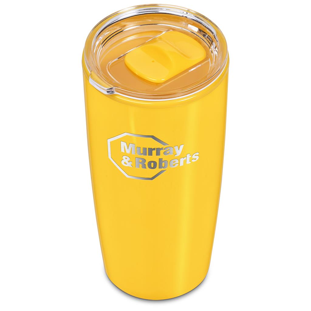 Altitude Daytona Plastic 2-in-1 Double-Wall Tumbler & Straw - 600ml