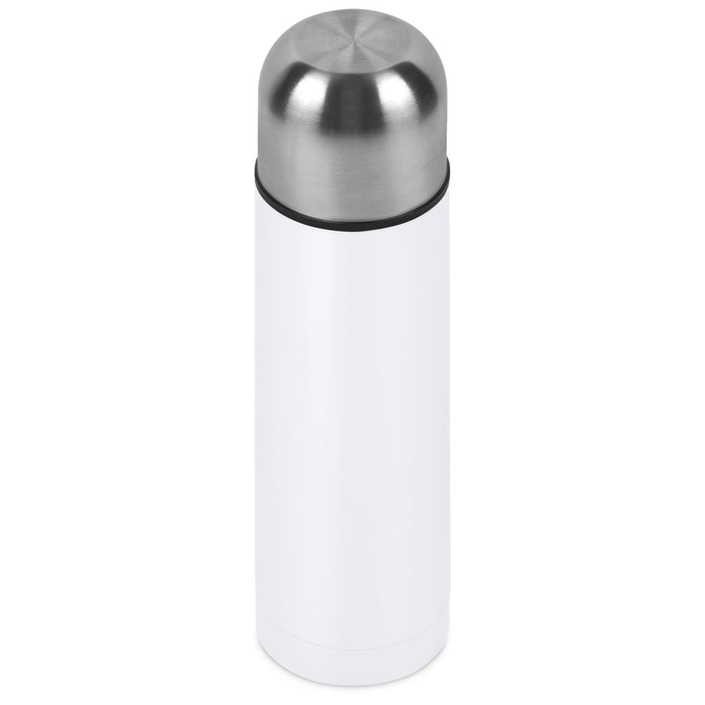 Altitude Alpaca Stainless Steel Vacuum Flask – 500ml - Solid White