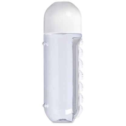 Altitude Vita-Stream Pill Box Plastic Water Bottle - 600ml