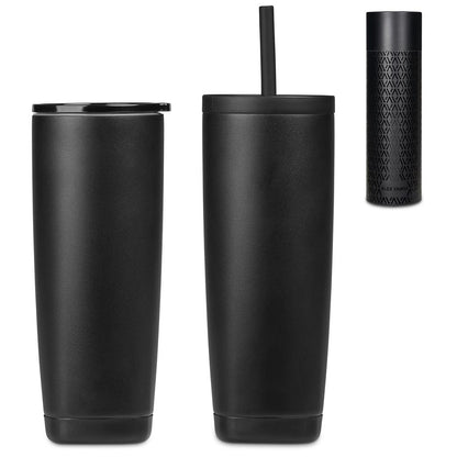 Alex Varga Aurelian Stainless Steel 2-in-1 Vacuum Tumbler & Straw - 530ml