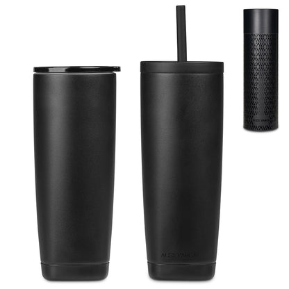 Alex Varga Aurelian Stainless Steel 2-in-1 Vacuum Tumbler & Straw - 530ml