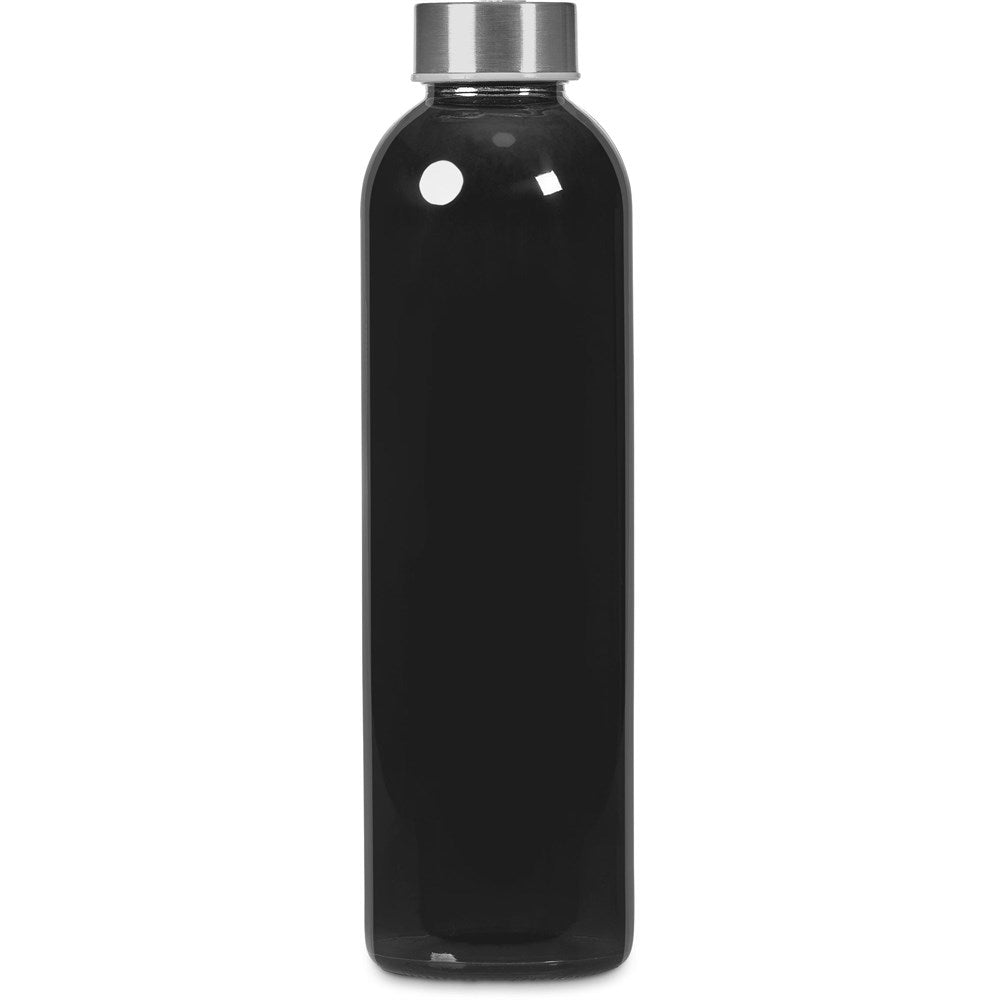 Kooshty Pura Plus Glass Water Bottle – 750ml - Black