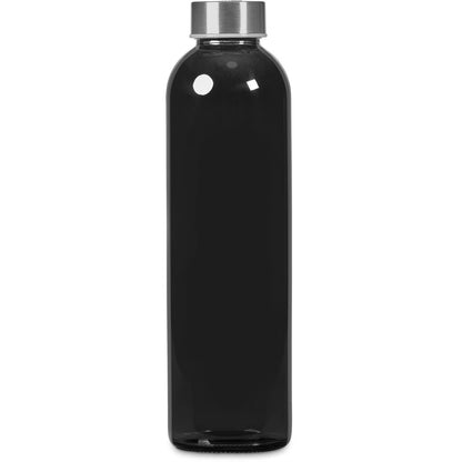 Kooshty Pura Plus Glass Water Bottle – 750ml - Black