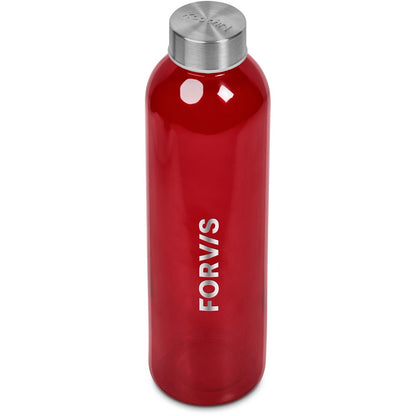 Kooshty Pura Plus Glass Water Bottle – 750ml - Red