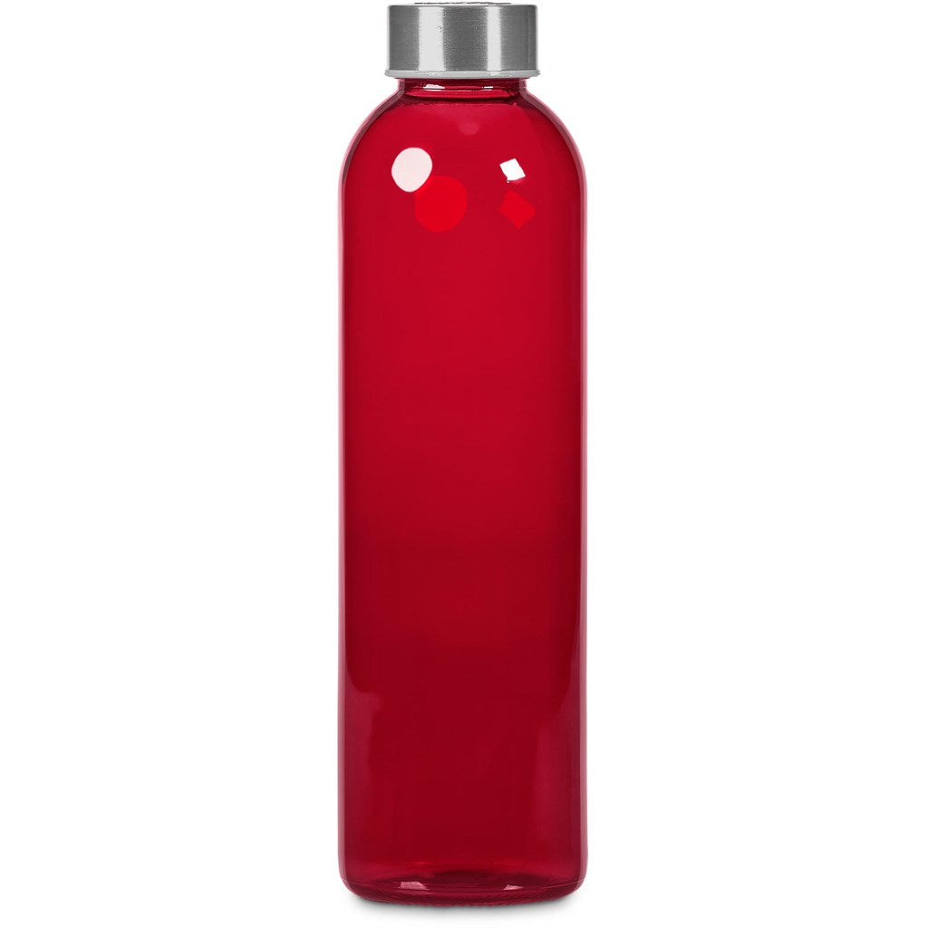 Kooshty Pura Plus Glass Water Bottle – 750ml - Red