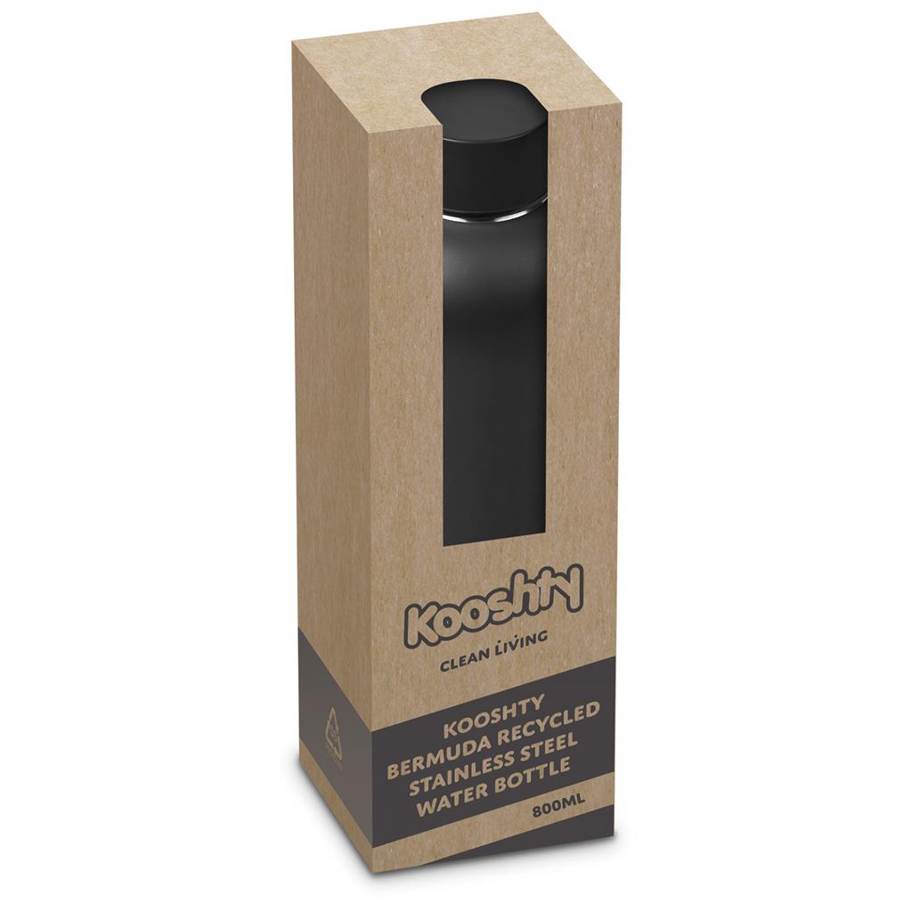 Kooshty Bermuda Recycled Stainless Steel Water Bottle – 800ml
