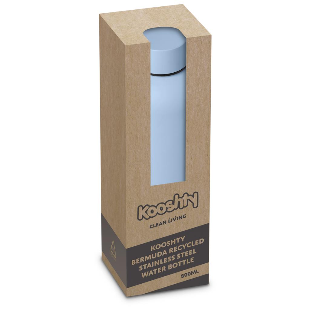 Kooshty Bermuda Recycled Stainless Steel Water Bottle – 800ml
