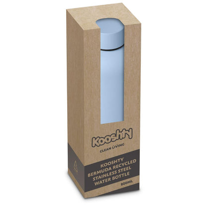 Kooshty Bermuda Recycled Stainless Steel Water Bottle – 800ml
