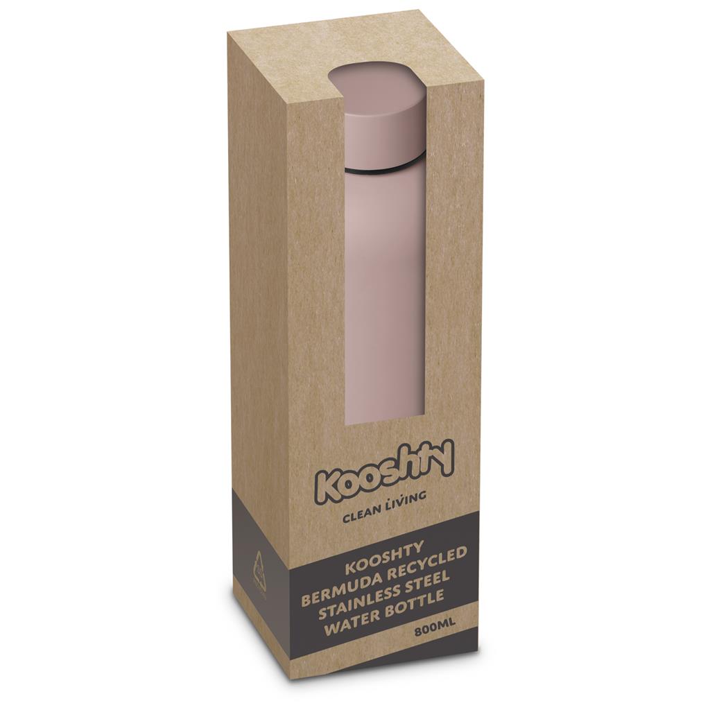 Kooshty Bermuda Recycled Stainless Steel Water Bottle – 800ml