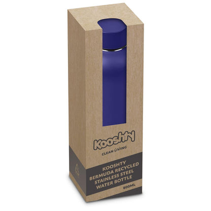 Kooshty Bermuda Recycled Stainless Steel Water Bottle – 800ml