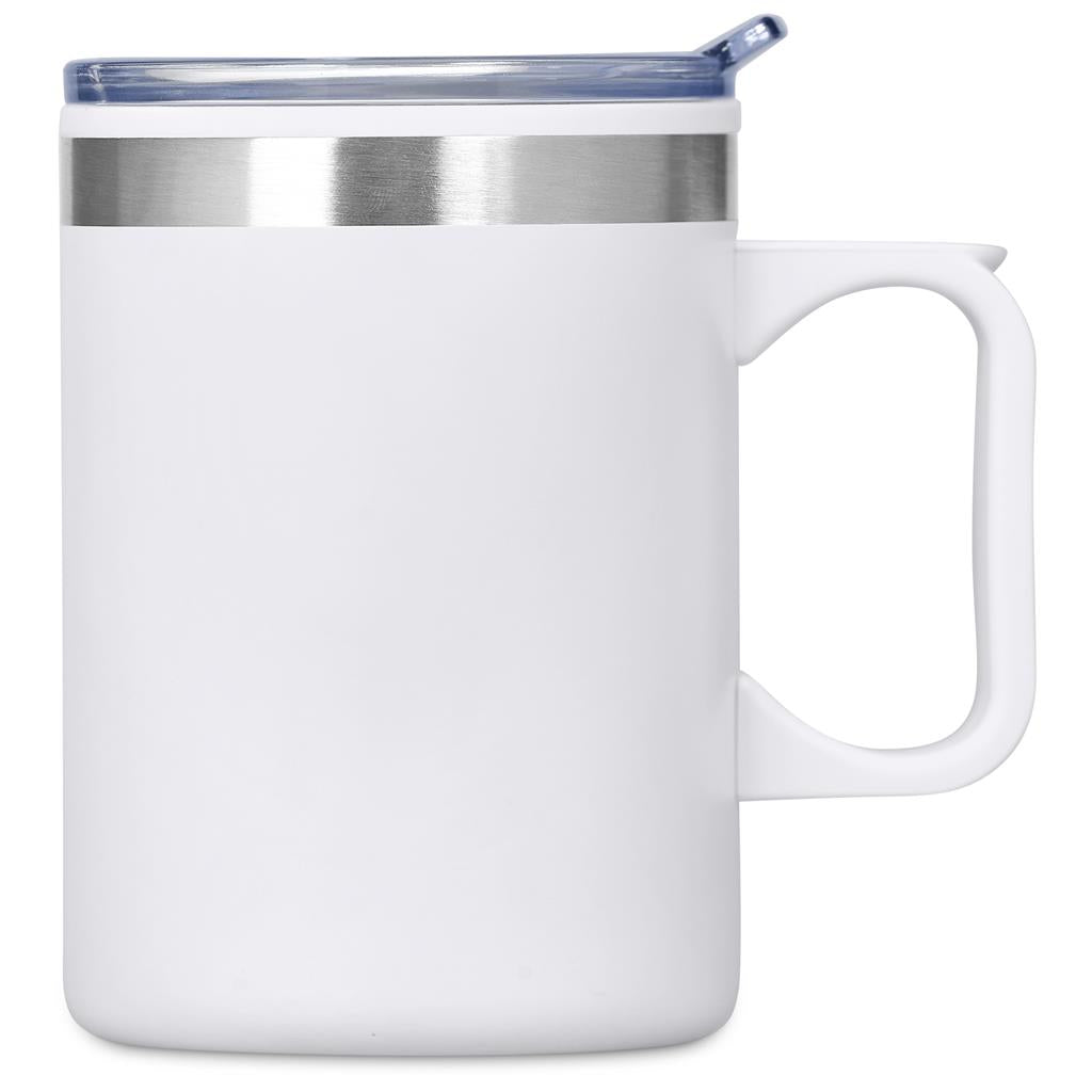 Kooshty Angelo Stainless Steel & Plastic Double-Wall Mug – 360ml