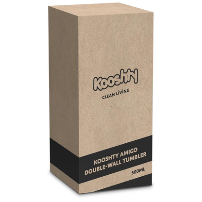 Kooshty Amigo Stainless Steel & Plastic Double-Wall Tumbler - 500ml