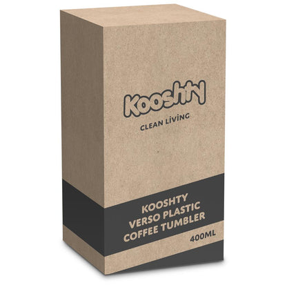 Kooshty Verso Plastic Coffee Tumbler - 400ml