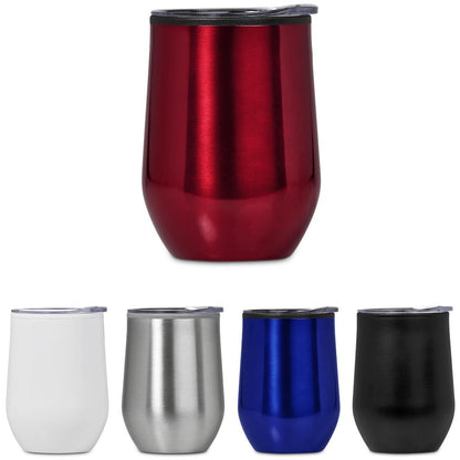 Serendipio Madison Stainless Steel & Plastic Double-Wall Tumbler - 350ml