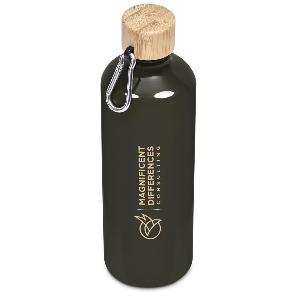 Serendipio Origen Aluminium & Bamboo Water Bottle – 750ml