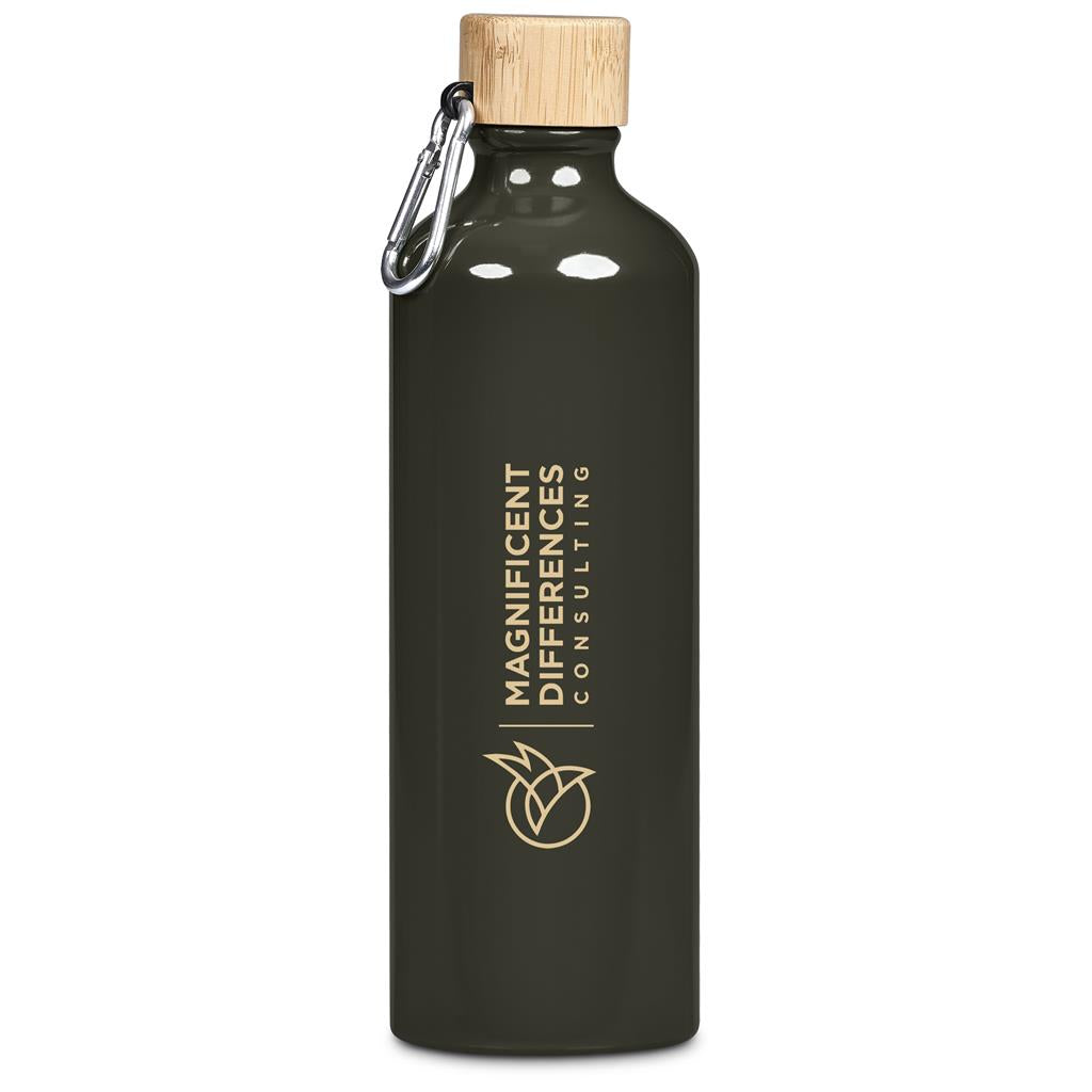 Serendipio Origen Aluminium & Bamboo Water Bottle – 750ml