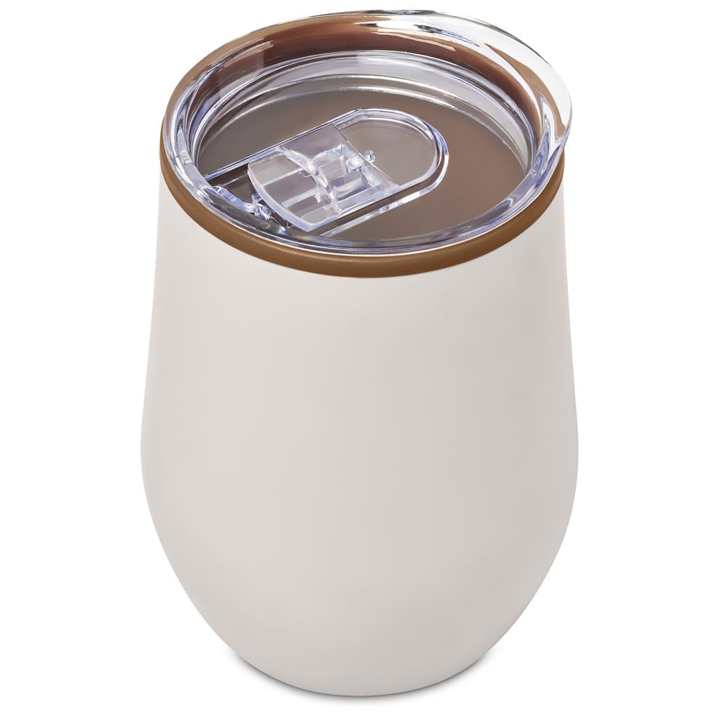 Serendipio Ovolo Stainless Steel & Plastic Double-Wall Tumbler – 350ml