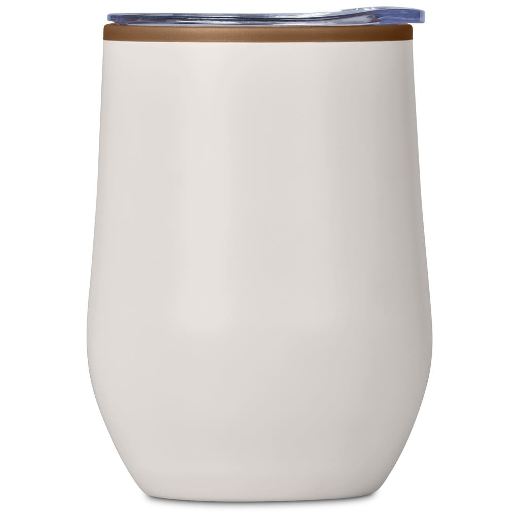 Serendipio Ovolo Stainless Steel & Plastic Double-Wall Tumbler – 350ml