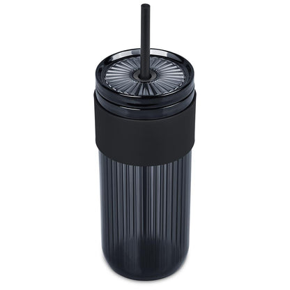 Serendipio Mayfair Plastic Tumbler & Straw – 650ml