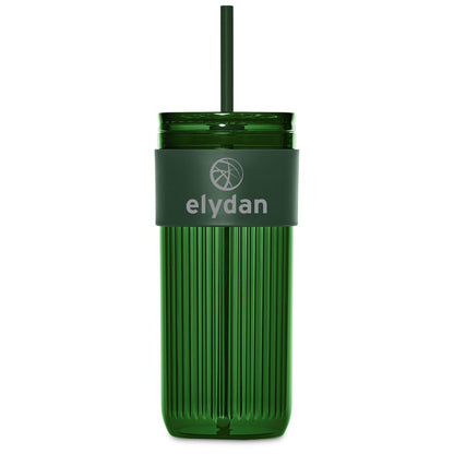 Serendipio Mayfair Plastic Tumbler & Straw – 650ml