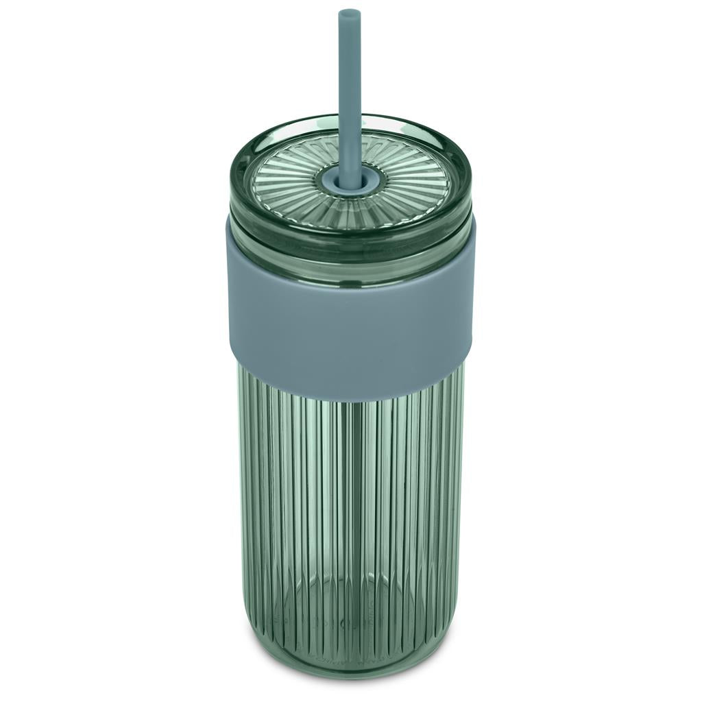 Serendipio Mayfair Plastic Tumbler & Straw – 650ml