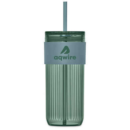 Serendipio Mayfair Plastic Tumbler & Straw – 650ml
