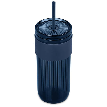 Serendipio Mayfair Plastic Tumbler & Straw – 650ml