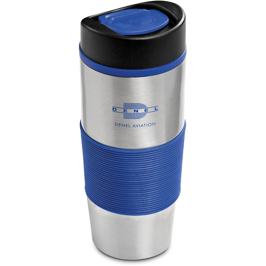 Ridge Stainless Steel & Plastic Double-Wall Tumbler - 450ml