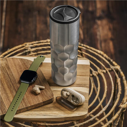 Serendipio Meteor Stainless Steel & Plastic Double-Wall Tumbler - 450ml