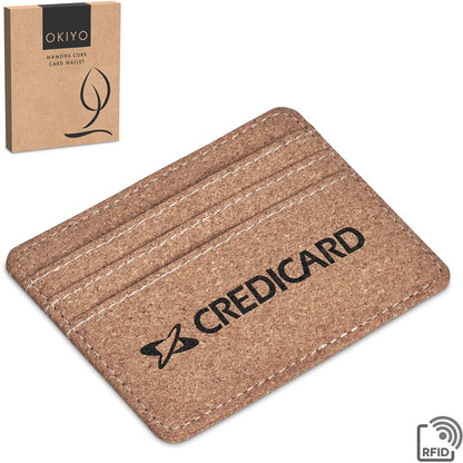 Okiyo Mamoru Cork Card Wallet
