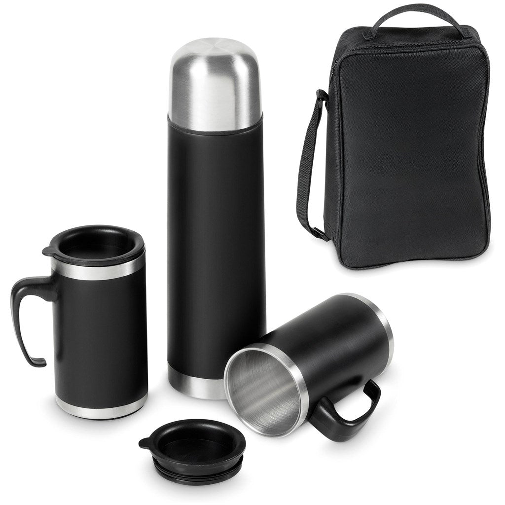 Altitude Cardinal Stainless Steel Vacuum Flask & Mug Set