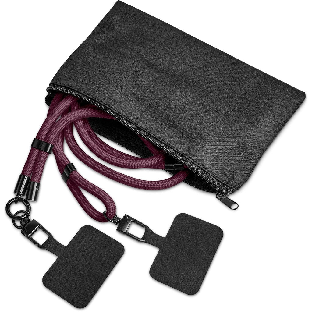 Altitude Fusion Crossbody & Wrist Phone Strap Set in Pouch